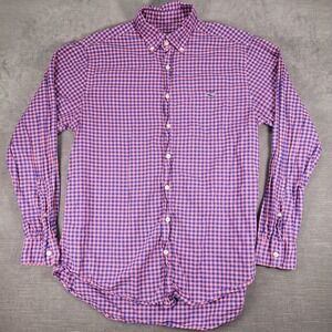 Vineyard Vines Slim Fit Tucker Shirt Gingham‎ Check Button Down Large